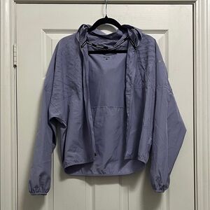 Nike Lavender Hooded Windbreaker Jacket